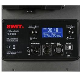 نور-سافت-پنل-SWIT-PL-E90D-plus-Portable-Bi-color-SMD-Panel-with-barn-door-